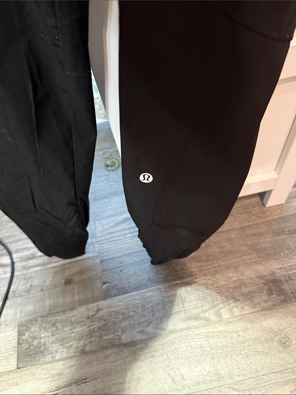 lululemon Black Elastic-Waist Joggers size xxl